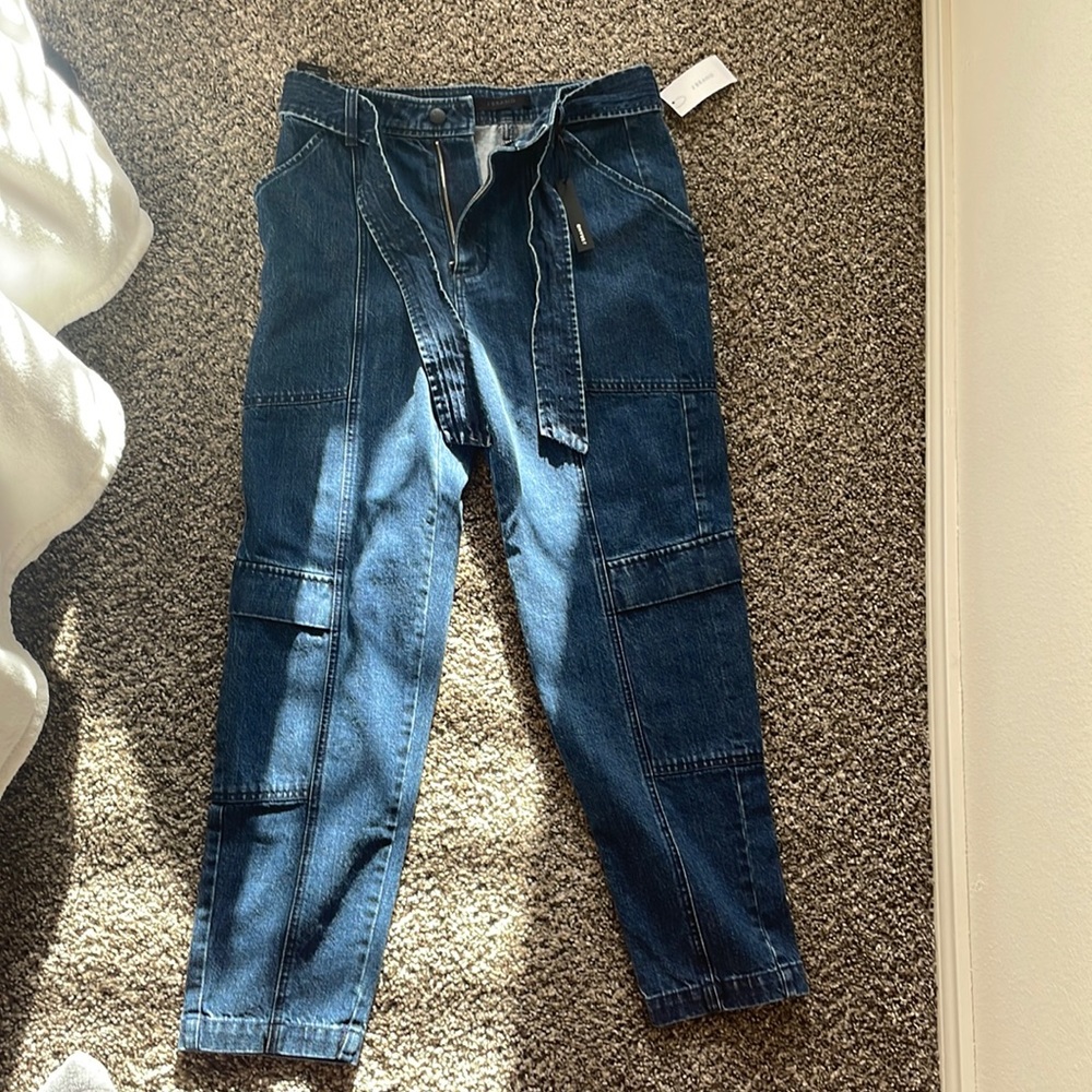 J brand Athena Utility Waist Tie Jeans